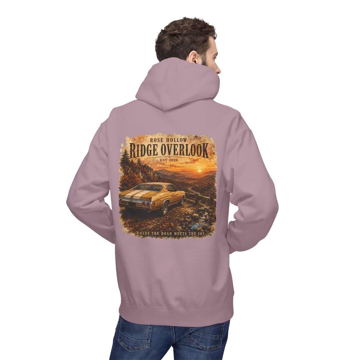 The Heritage Men's Hoodie — Retro Rustic Mechanics Pullover