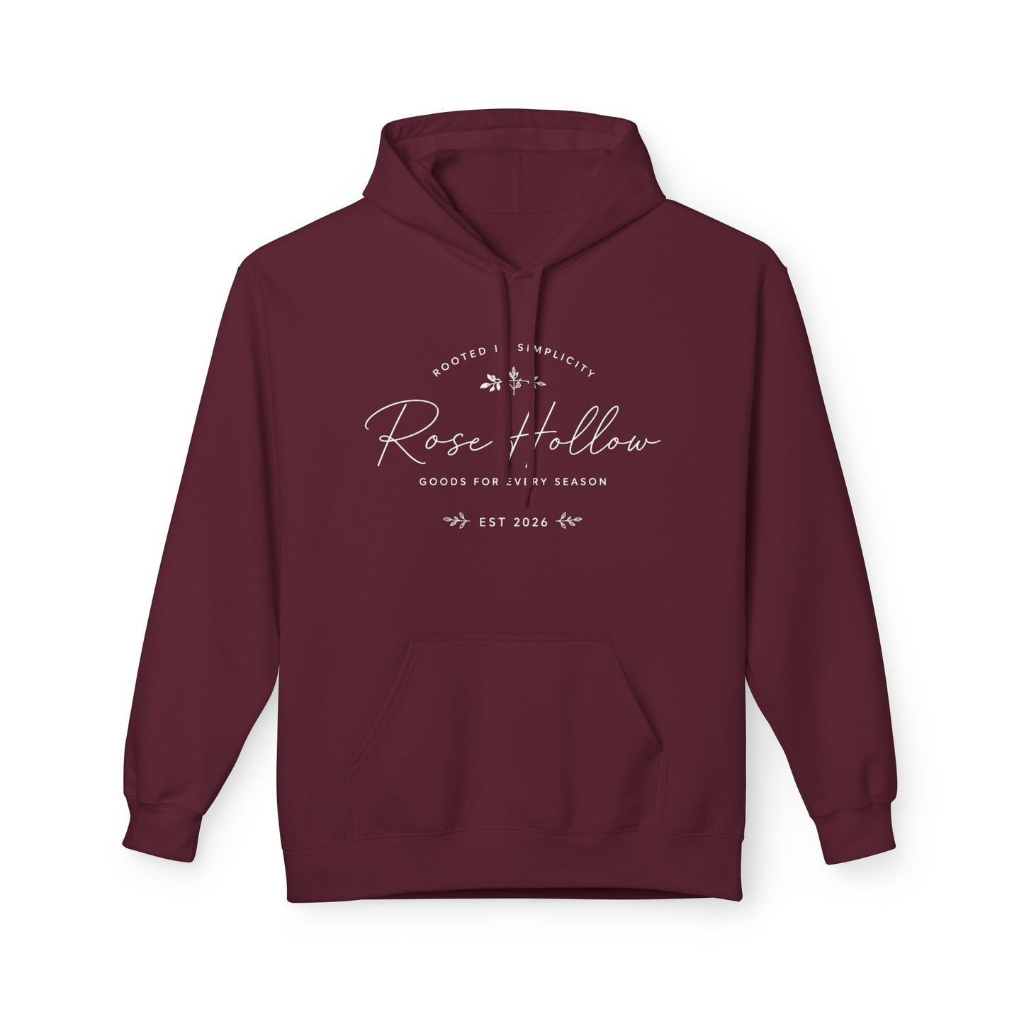 The Heritage Women's Hoodie — Fleece Pullover with Script Logo