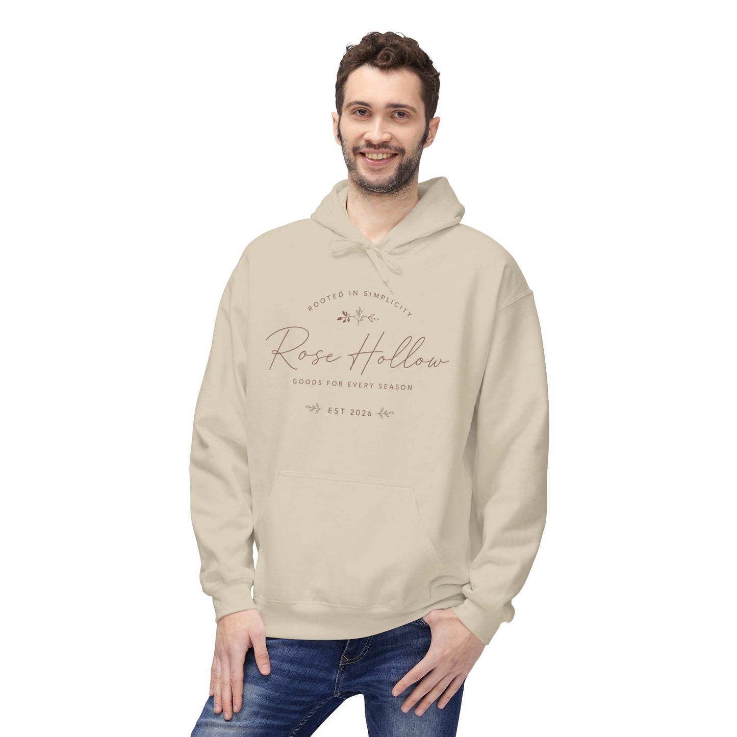 The Heritage Men's Hoodie — Retro Rustic Mechanics Pullover