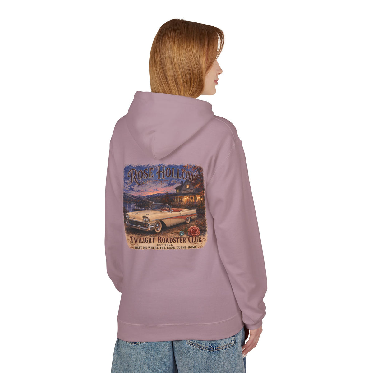 The Heritage Women's Hoodie — Fleece Pullover with Script Logo