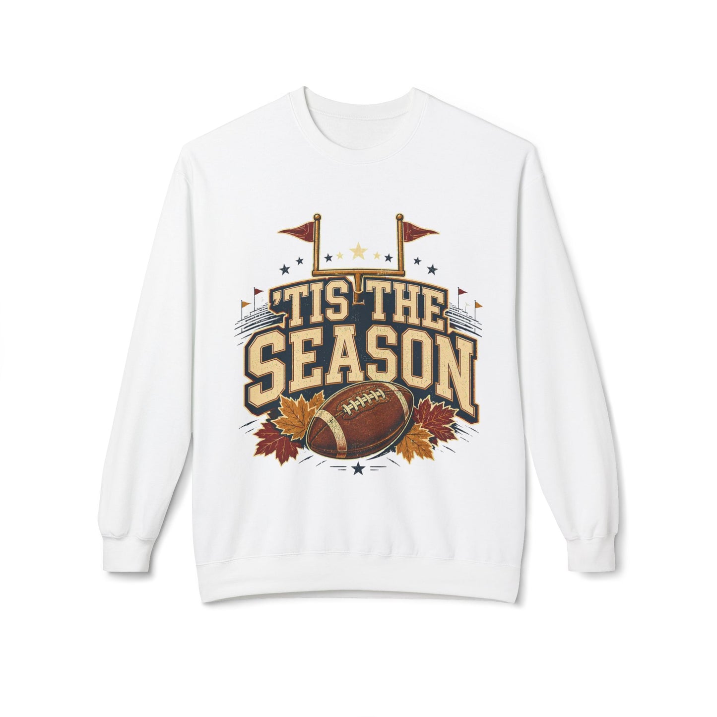 Football 'Tis The Season Crewneck Sweatshirt