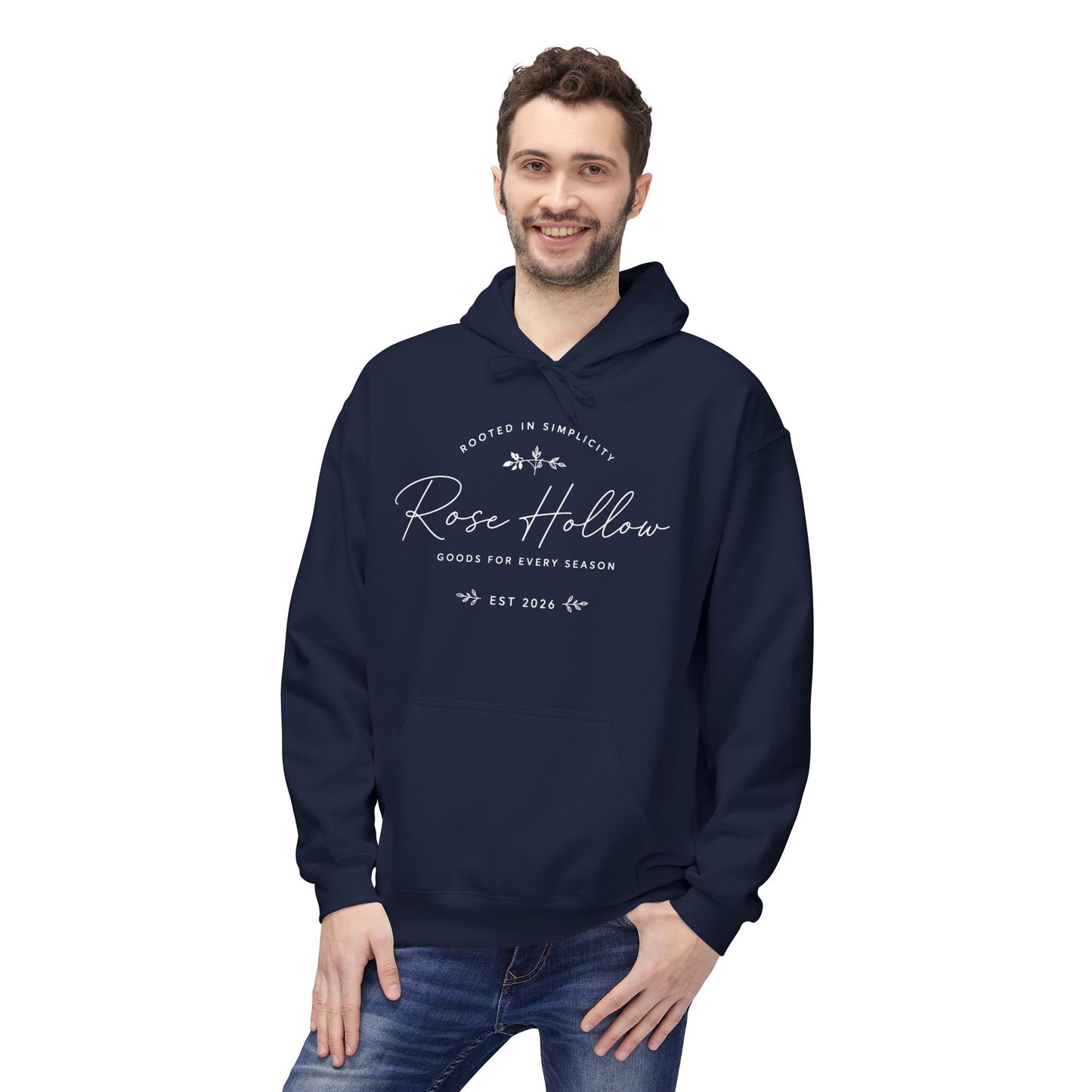The Heritage Men's Hoodie — Retro Rustic Mechanics Pullover