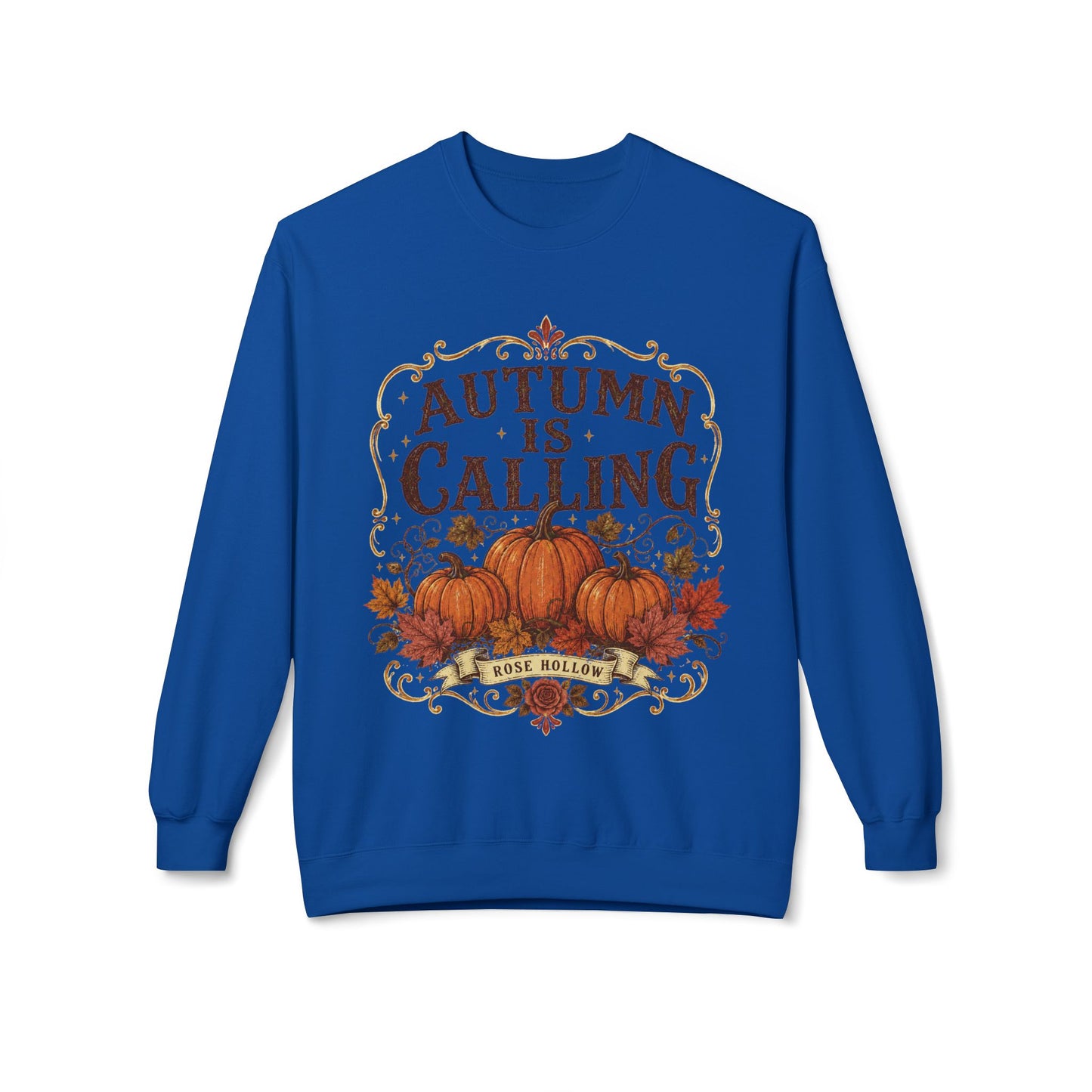 Autumn Is Calling Sweatshirt — Pumpkin Fall Crewneck