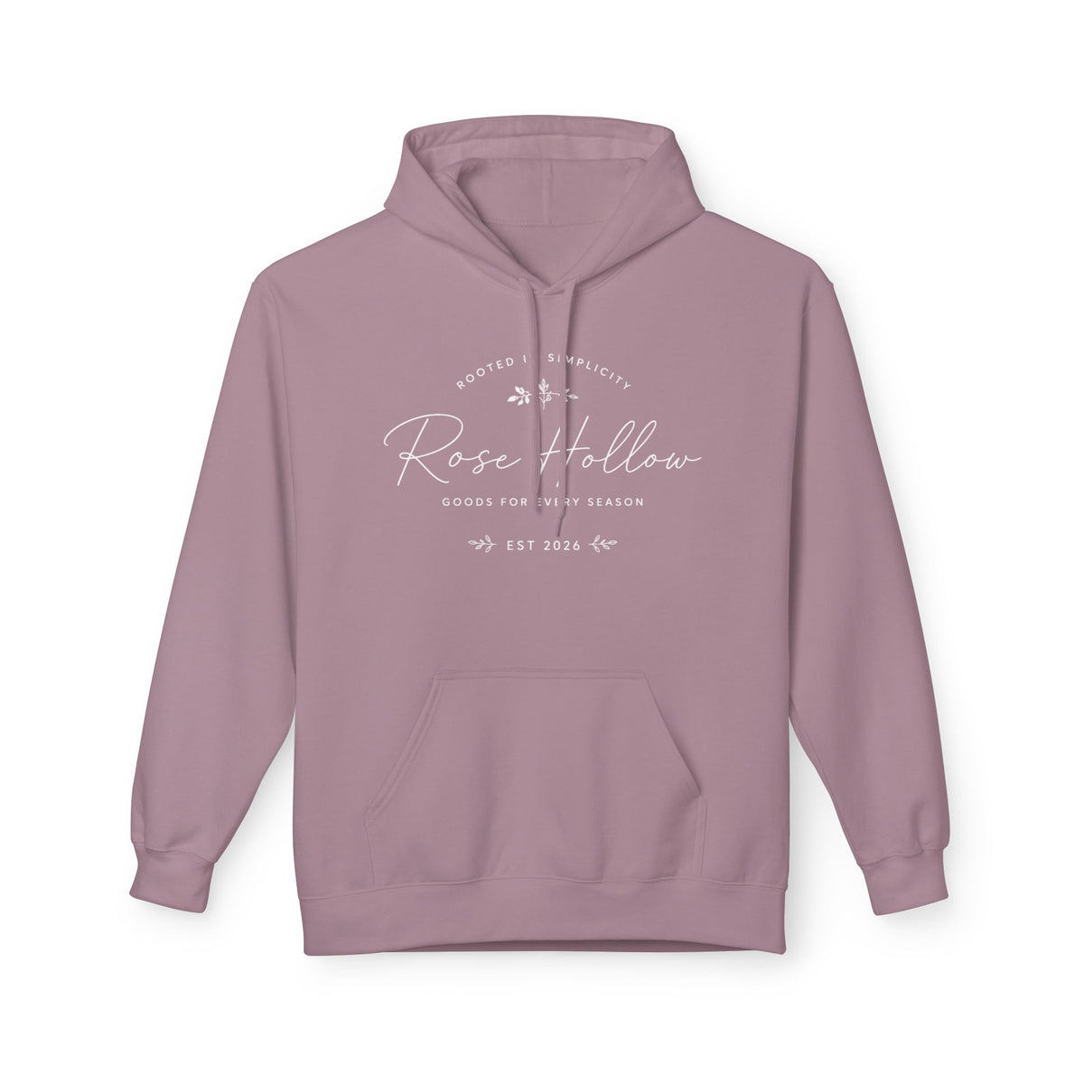 The Heritage Women's Hoodie — Fleece Pullover with Script Logo
