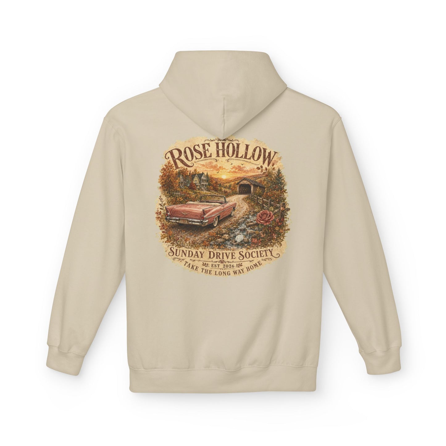 The Heritage Women's Hoodie — Fleece Pullover with Script Logo