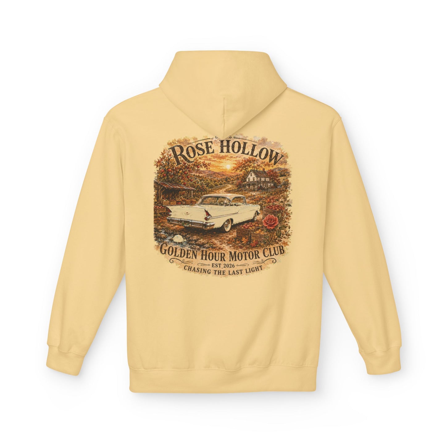 The Heritage Women's Hoodie — Fleece Pullover with Script Logo