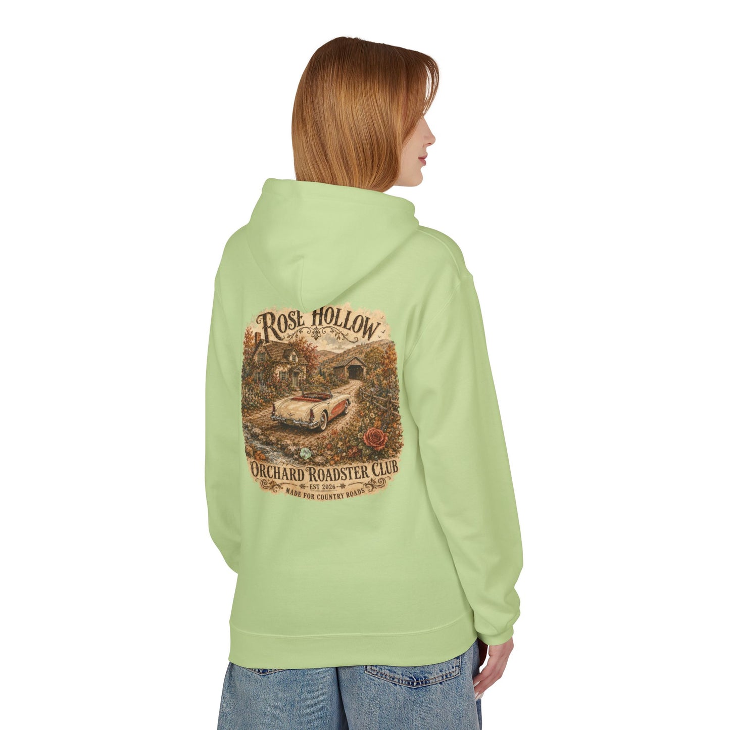 The Heritage Women's Hoodie — Fleece Pullover with Script Logo