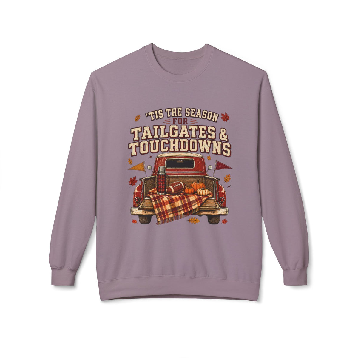 Tailgates & Touchdowns Sweatshirt — Vintage Fall Football Crewneck