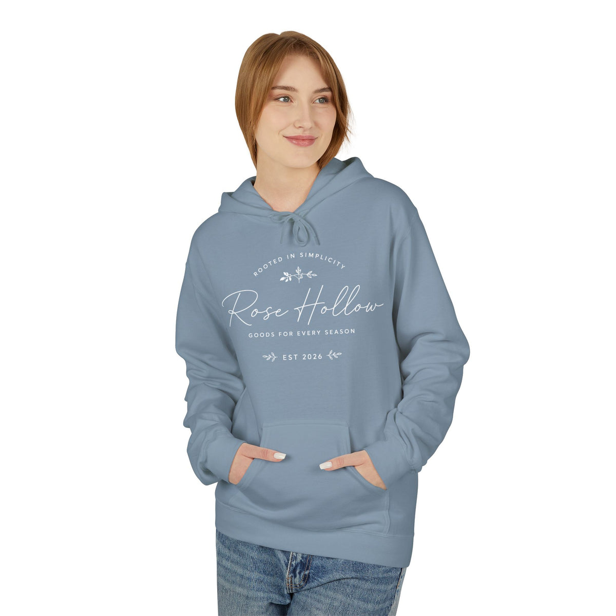The Heritage Women's Hoodie — Fleece Pullover with Script Logo