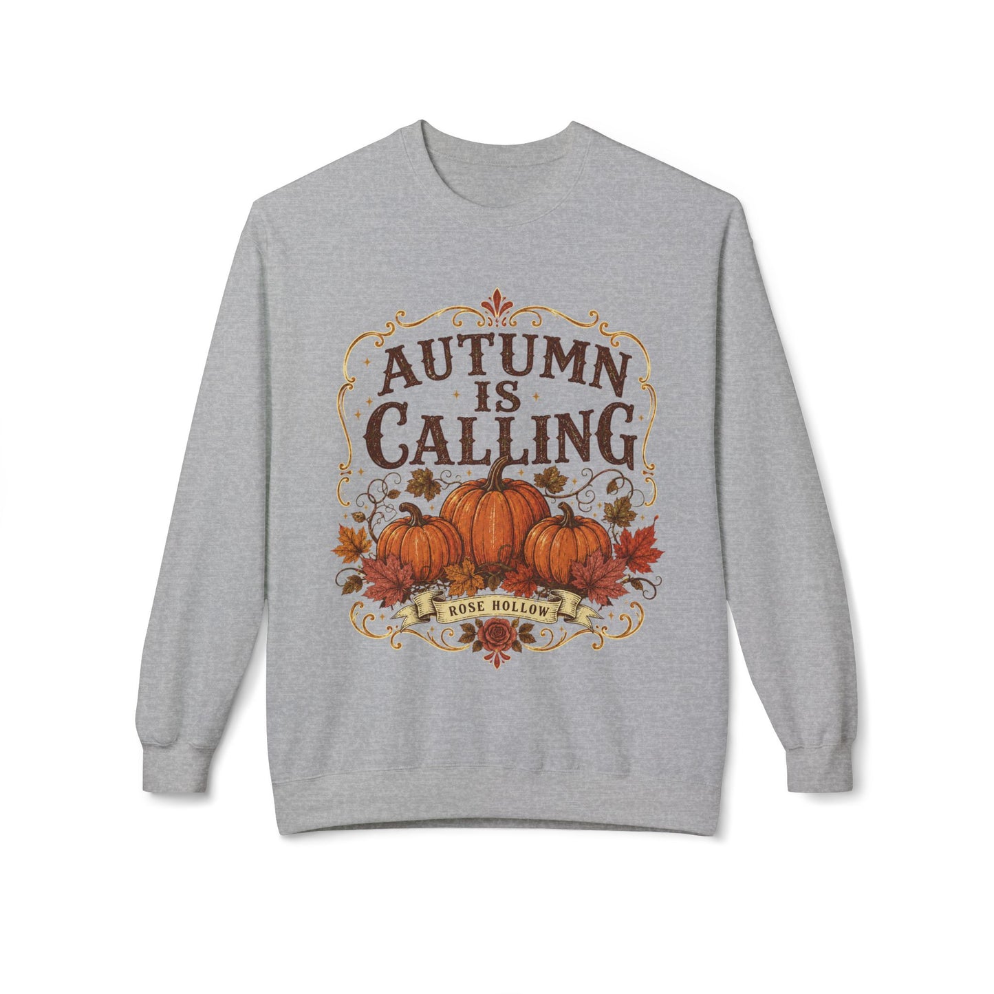 Autumn Is Calling Sweatshirt — Pumpkin Fall Crewneck