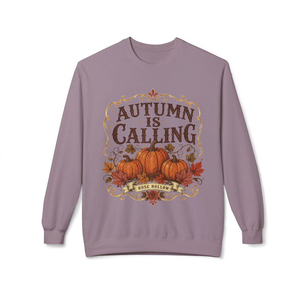 Autumn Is Calling Sweatshirt — Pumpkin Fall Crewneck