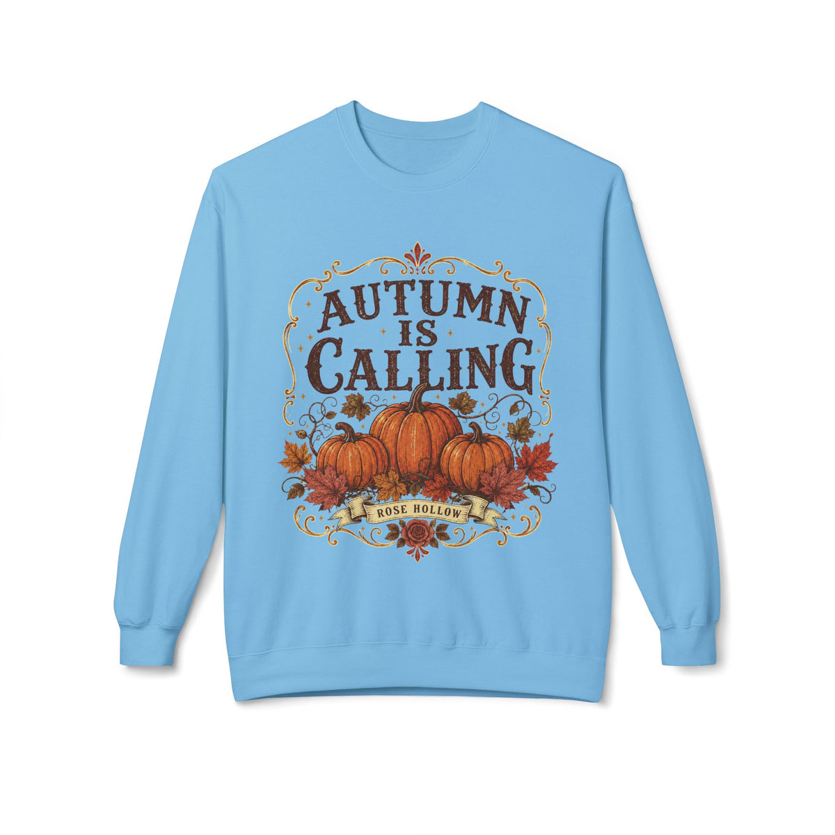 Autumn Is Calling Sweatshirt — Pumpkin Fall Crewneck