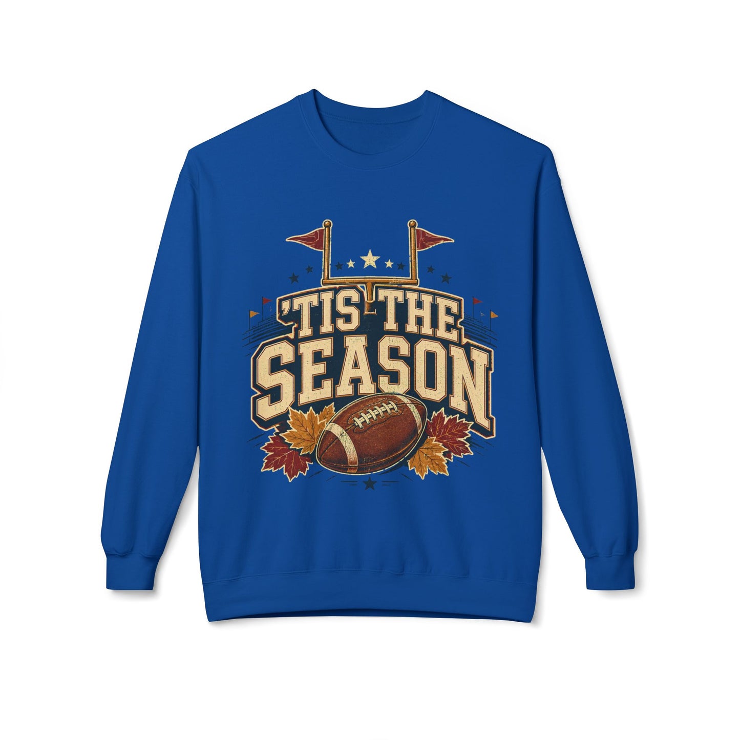 Football 'Tis The Season Crewneck Sweatshirt