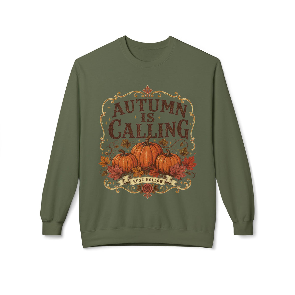 Autumn Is Calling Sweatshirt — Pumpkin Fall Crewneck