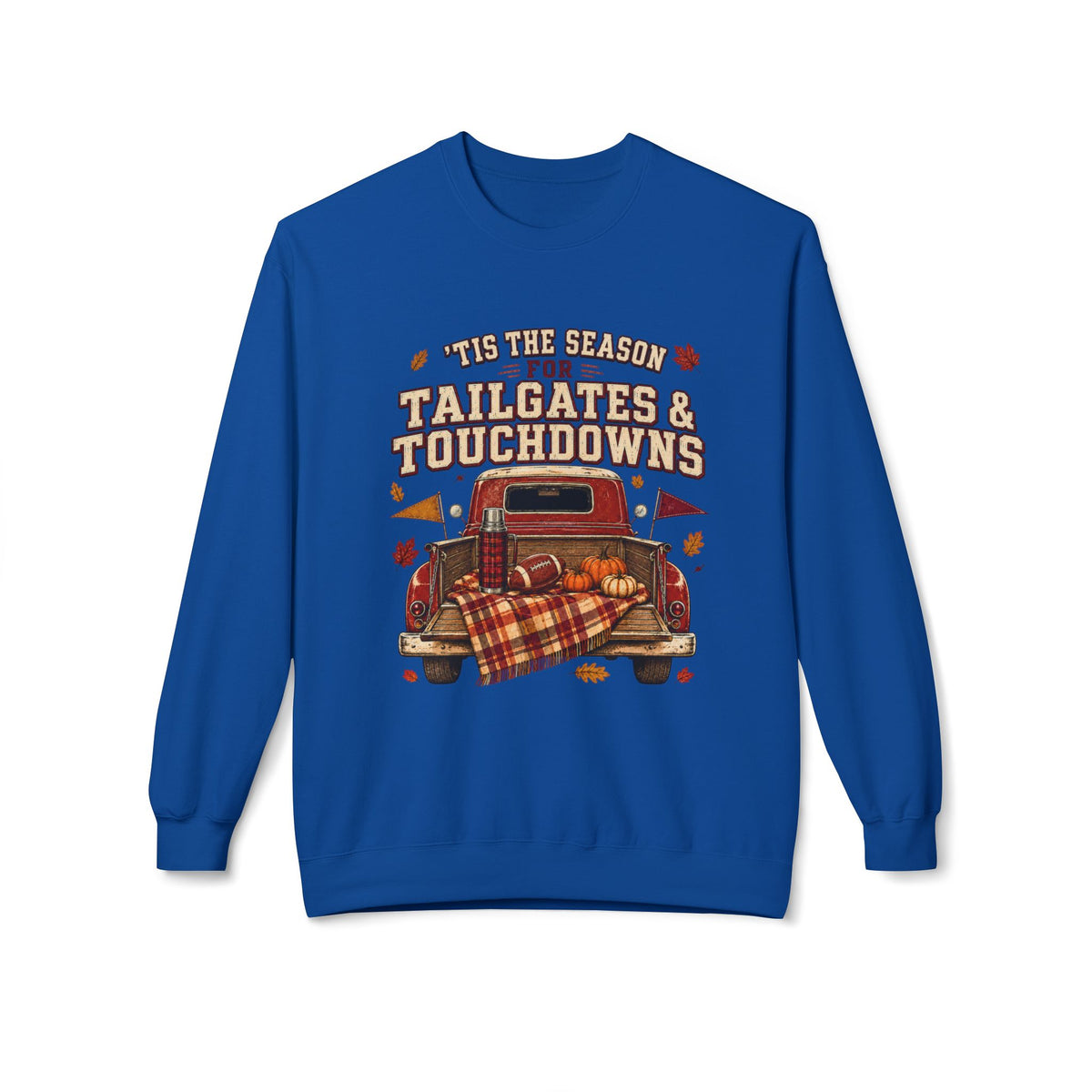Tailgates & Touchdowns Sweatshirt — Vintage Fall Football Crewneck