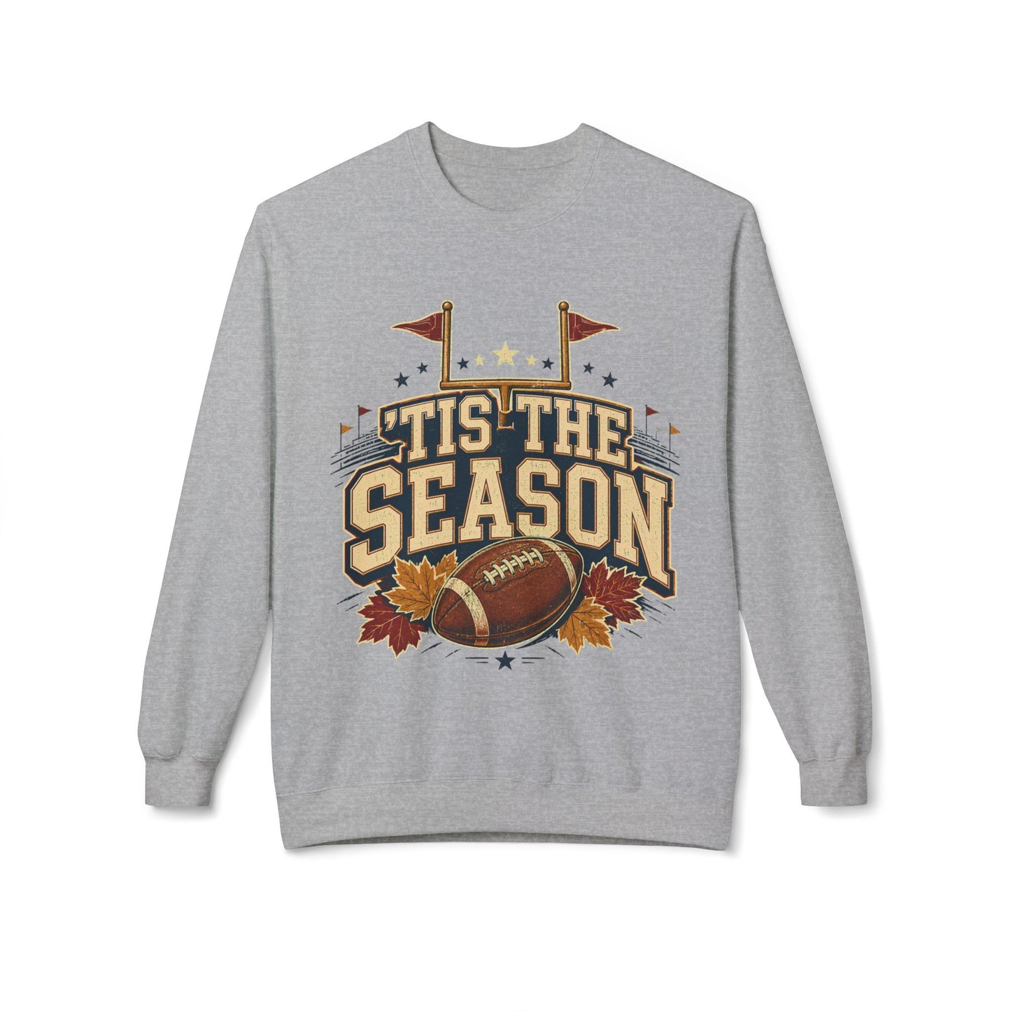 Football 'Tis The Season Crewneck Sweatshirt