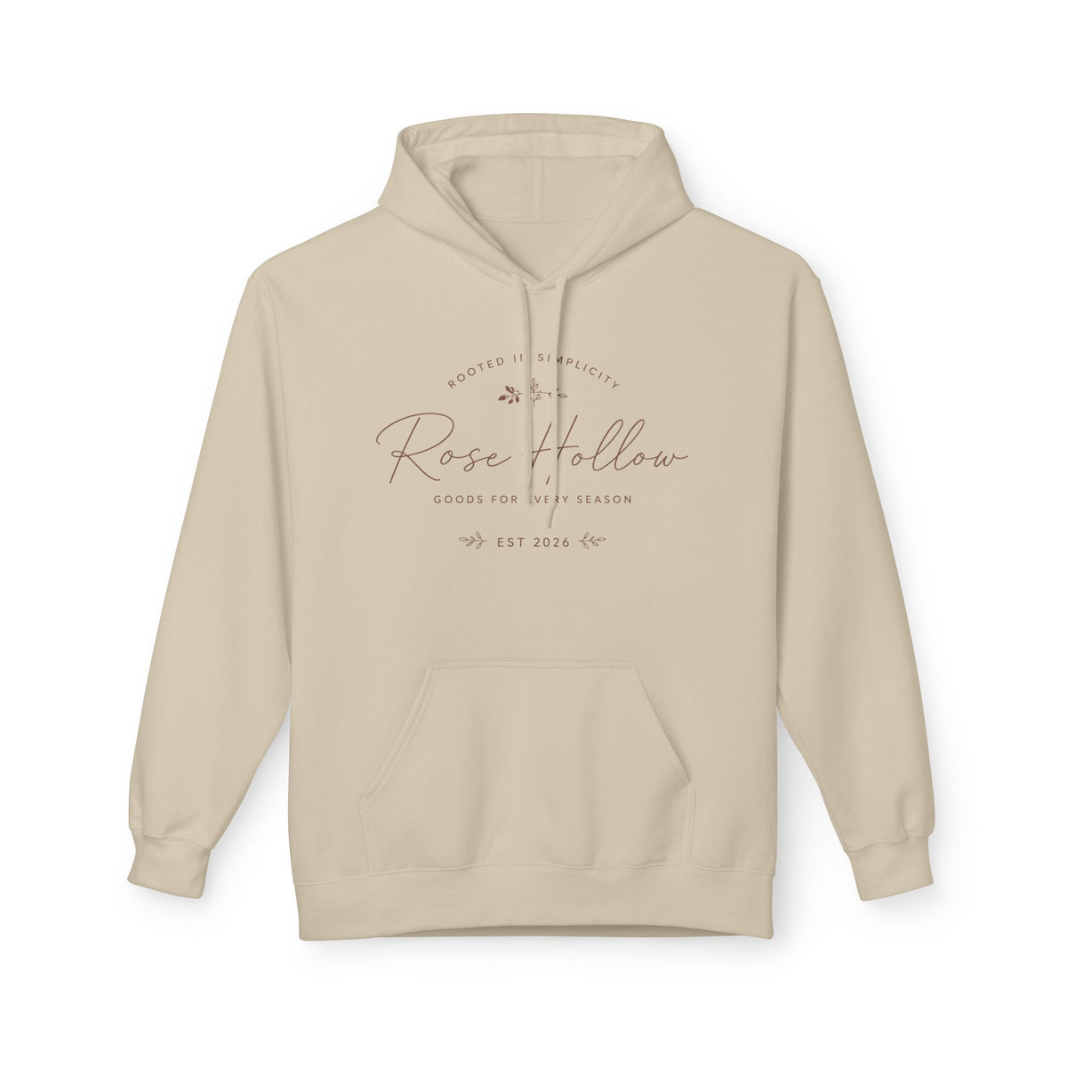 The Heritage Women's Hoodie — Fleece Pullover with Script Logo