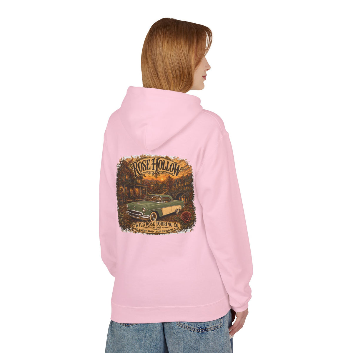 The Heritage Women's Hoodie — Fleece Pullover with Script Logo