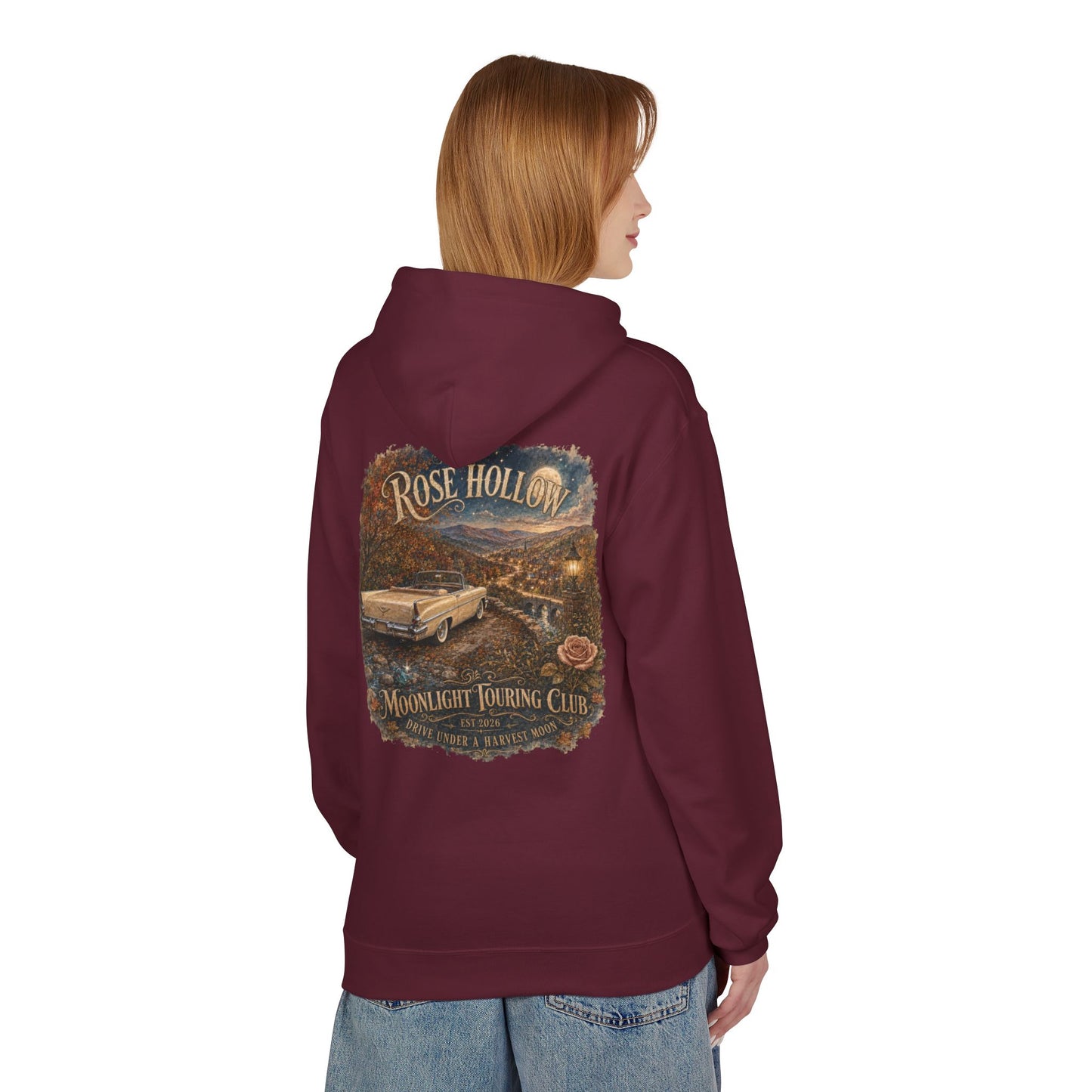 The Heritage Women's Hoodie — Fleece Pullover with Script Logo