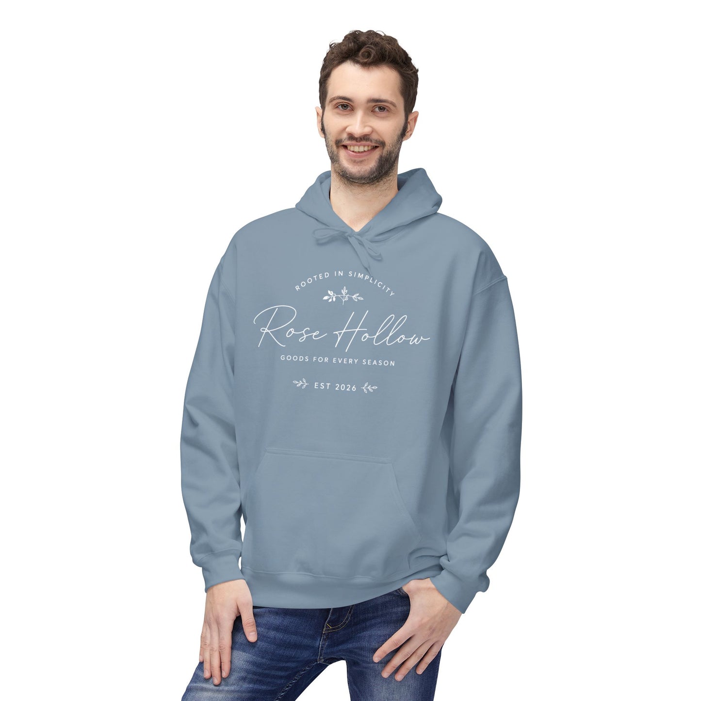 The Heritage Men's Hoodie — Retro Rustic Mechanics Pullover