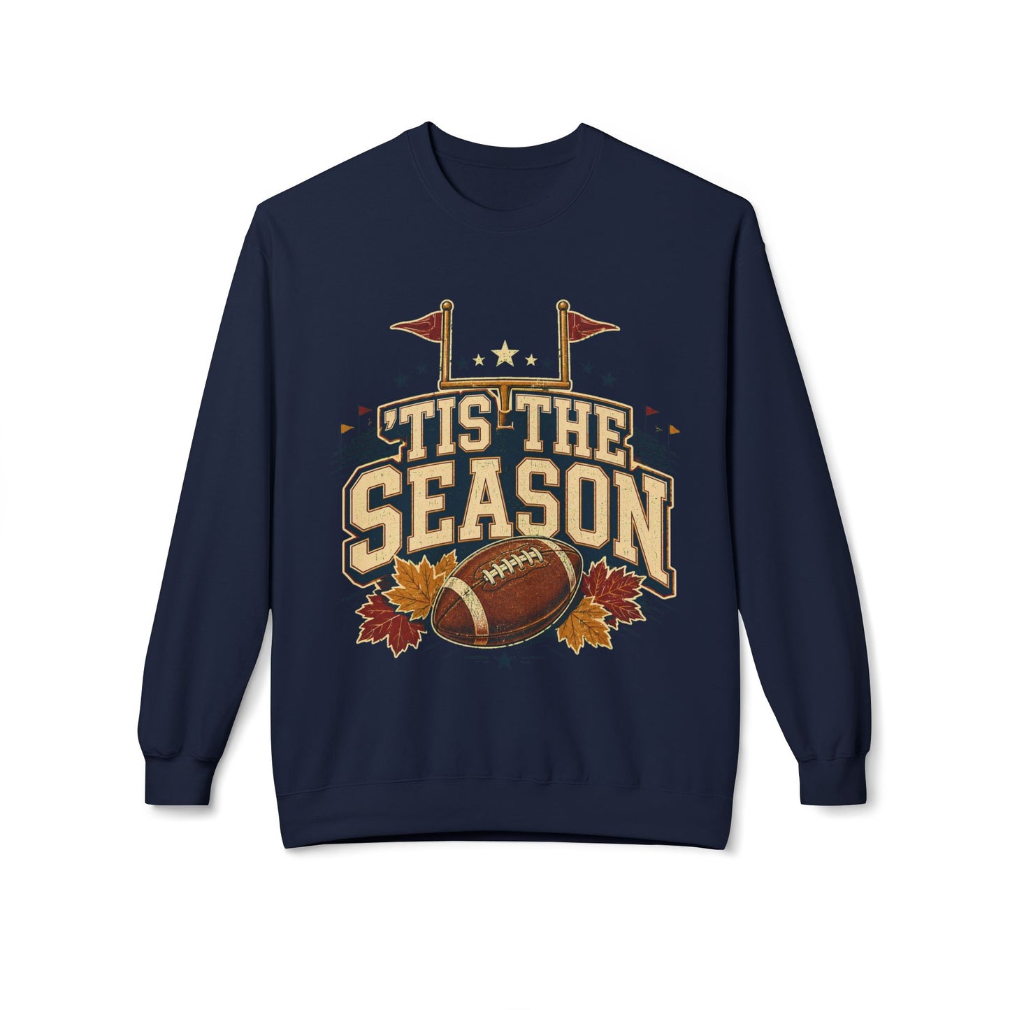Football 'Tis The Season Crewneck Sweatshirt