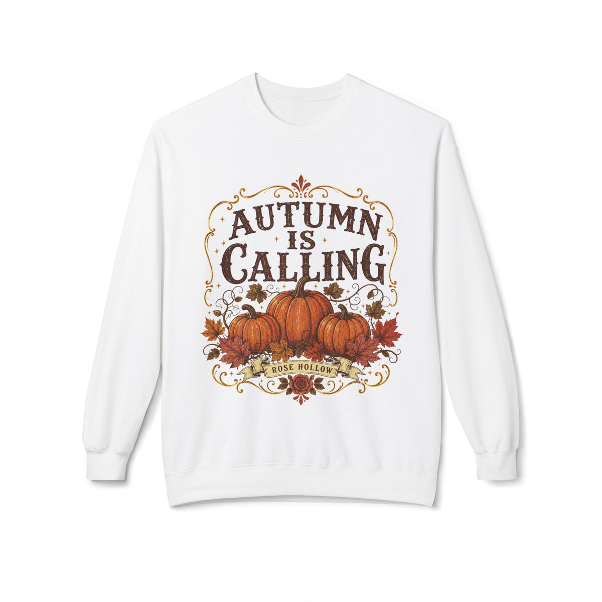Autumn Is Calling Sweatshirt — Pumpkin Fall Crewneck