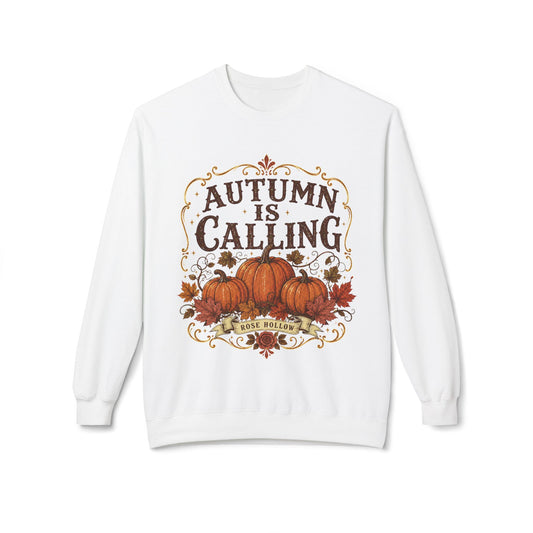 Autumn Is Calling Sweatshirt — Pumpkin Fall Crewneck