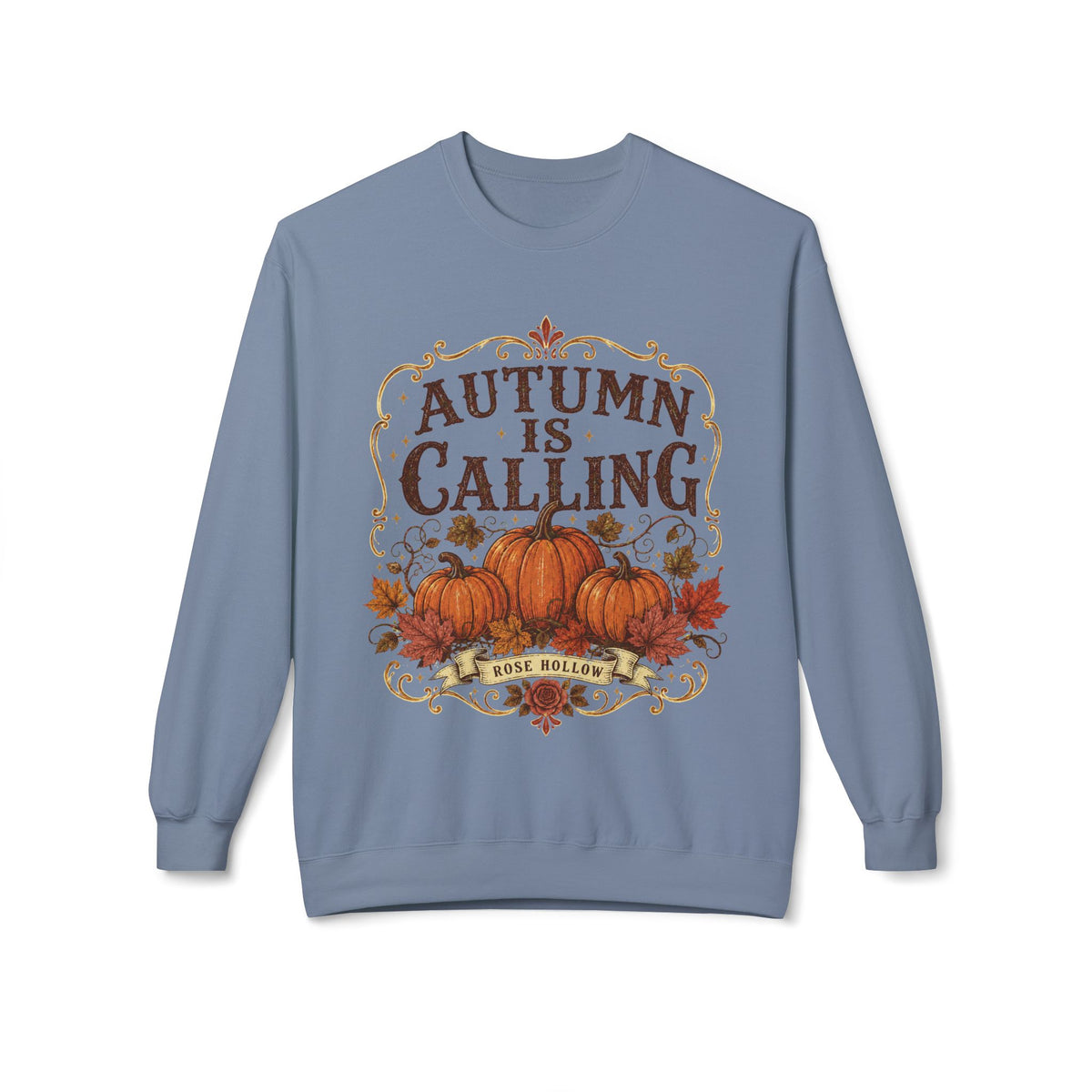 Autumn Is Calling Sweatshirt — Pumpkin Fall Crewneck