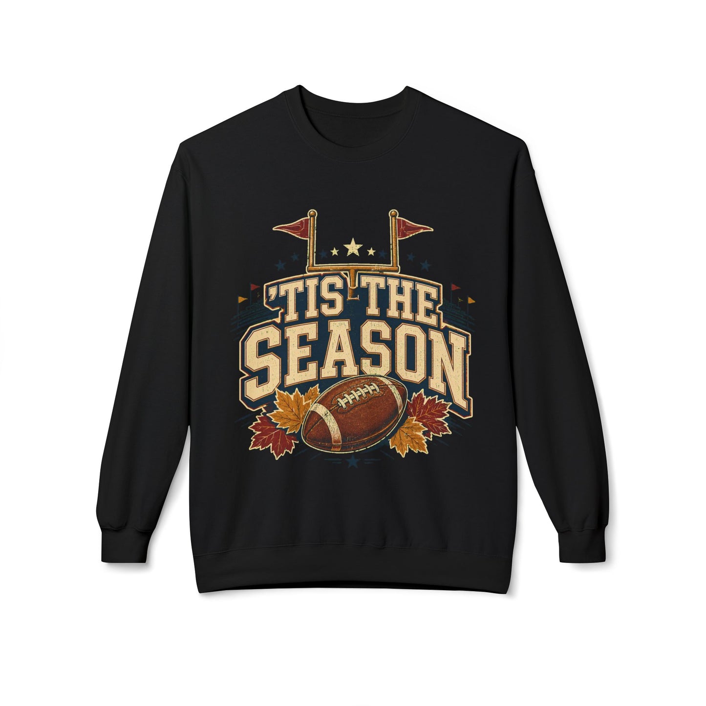 Football 'Tis The Season Crewneck Sweatshirt