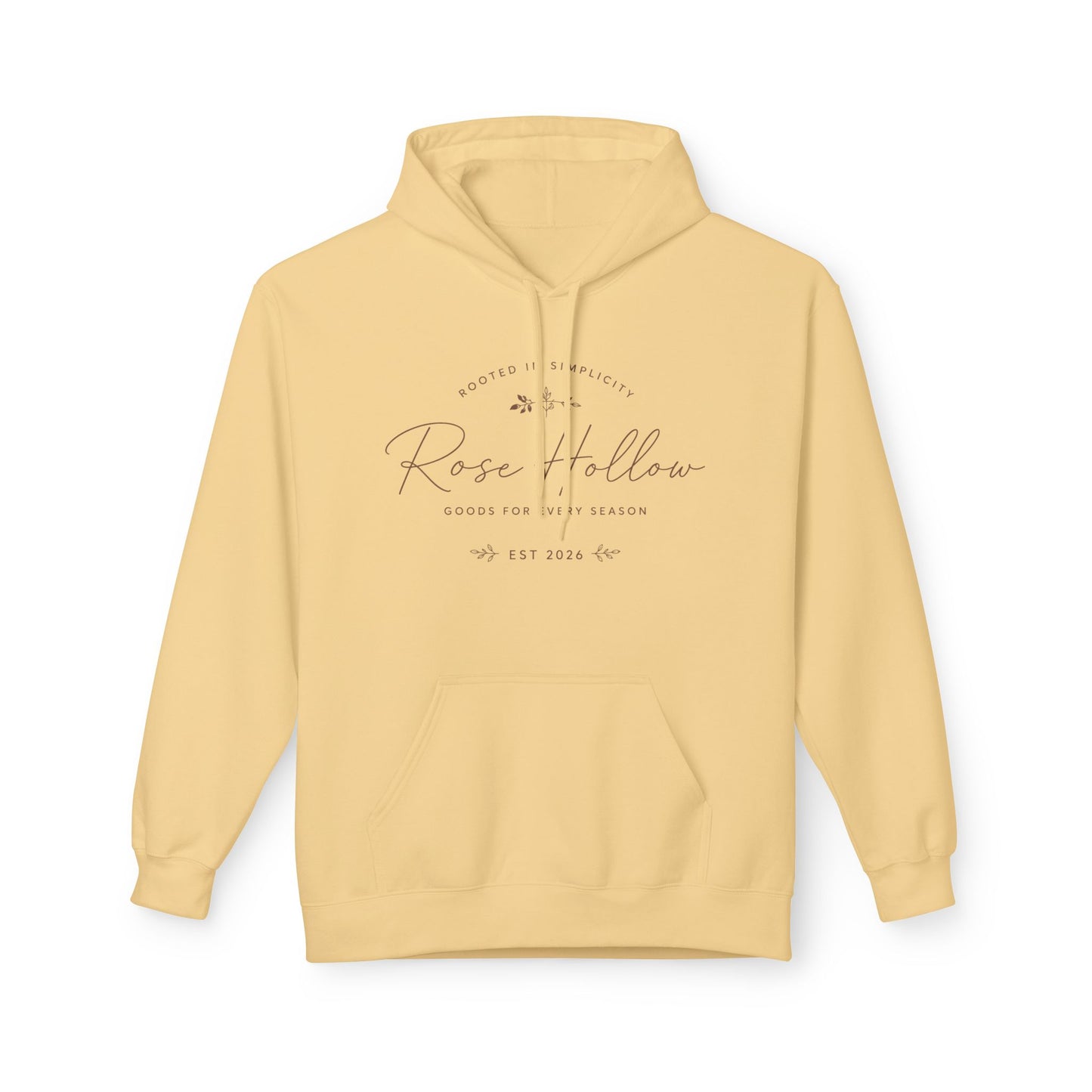 The Heritage Women's Hoodie — Fleece Pullover with Script Logo