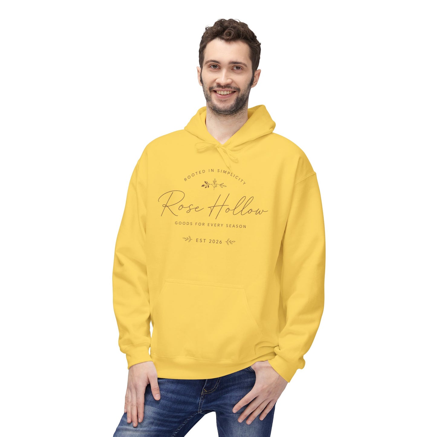 The Heritage Men's Hoodie — Retro Rustic Mechanics Pullover
